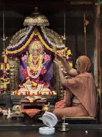 Pujana at Shrivalli Bhuvaneshwari Sannidhi by H H Swamiji (25 August 2023)