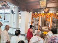 185th Samaradhana Divasa of HH Shrimad Vamanashram Swamiji and Kartik Deepotsava at SCM Mangaluru (24 Nov 2024) (Pic Courtesy Shri Ganesh Damble)