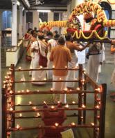 185th Samaradhana Divasa of HH Shrimad Vamanashram Swamiji and Kartik Deepotsava at SCM Mangaluru (24 Nov 2024) (Pic Courtesy Shri Ganesh Damble)