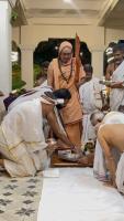 Bengaluru Camp June 2025 - Day 1  - Purna Kumbha Swagata and Pada  Prakshalana (19 June 2025)