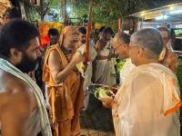 Bengaluru Camp June 2025 - Day 1  - Purna Kumbha Swagata and Pada  Prakshalana (19 June 2025)