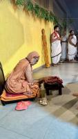 Chandika Homa Purnahuti in the upasthiti of HH Swamiji (11 Oct 2024) 