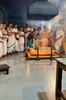 Chandika Homa Purnahuti in the upasthiti of HH Swamiji (11 Oct 2024) 