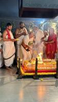 Chandika Homa Purnahuti in the upasthiti of HH Swamiji (11 Oct 2024) 