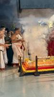 Chandika Homa Purnahuti in the upasthiti of HH Swamiji (11 Oct 2024) 