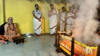 Chandika Homa Purnahuti in the upasthiti of HH Swamiji (11 Oct 2024) 