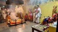Chandika Homa Purnahuti in the upasthiti of HH Swamiji (11 Oct 2024) 