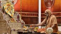  Shri Devi Pujana by HH Swamiji; Picture Courtesy Shri Jaikishan Kandlur