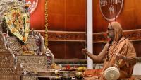  Shri Devi Pujana by HH Swamiji; Picture Courtesy Shri Jaikishan Kandlur