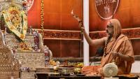  Shri Devi Pujana by HH Swamiji; Picture Courtesy Shri Jaikishan Kandlur