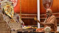 Shri Devi Pujana by HH Swamiji; Picture Courtesy Shri Jaikishan Kandlur