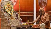  Shri Devi Pujana by HH Swamiji; Picture Courtesy Shri Jaikishan Kandlur
