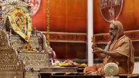  Shri Devi Pujana by HH Swamiji; Picture Courtesy Shri Jaikishan Kandlur