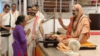 Teertha Vitarana; Picture Courtesy Shri Jaikishan Kandlur