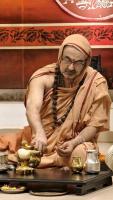 Shri Shiva Pujana by HH Swamiji; Picture Courtesy Shri Jaikishan Kandlur 