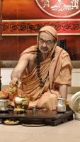 Shri Shiva Pujana by HH Swamiji; Picture Courtesy Shri Jaikishan Kandlur 