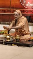 Shri Shiva Pujana by HH Swamiji; Picture Courtesy Shri Jaikishan Kandlur 