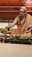 Shri Shiva Pujana by HH Swamiji; Picture Courtesy Shri Jaikishan Kandlur 