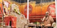 Shri Shiva Pujana by HH Swamiji; Picture Courtesy Shri Jaikishan Kandlur 