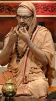 Shri Shiva Pujana by HH Swamiji; Picture Courtesy Shri Jaikishan Kandlur 