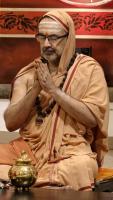 Shri Shiva Pujana by HH Swamiji; Picture Courtesy Shri Jaikishan Kandlur 