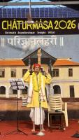 Keertan by Shri Krishna Chandavar (Mumbai); Picture Courtesy Shri Jaikishan Kandlur