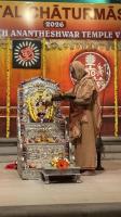 Shri Shiva Pujana by HH Swamiji; Picture Courtesy Shri Jaikishan Kandlur