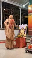 Shri Shiva Pujana by HH Swamiji; Picture Courtesy Shri Jaikishan Kandlur