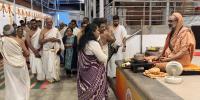 Teertha Vitarana; Picture Courtesy Shri Jaikishan Kandlur