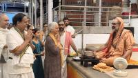 Teertha Vitarana; Picture Courtesy Shri Jaikishan Kandlur
