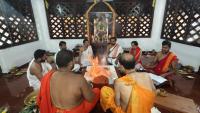 Shri Maharudra Homa; Picture Courtesy Shri Jaikishan Kandlur