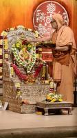 Shri Shiva Pujana by HH Swamiji; Picture Courtesy Shri Jaikishan Kandlur