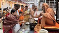 Teertha Vitarana; Picture Courtesy Shri Jaikishan Kandlur