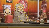 Shri Shiva Pujana by HH Swamiji; Picture Courtesy Shri Ashwin Cherkal