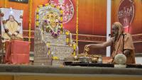 Shri Shiva Pujana by HH Swamiji; Picture Courtesy Shri Ashwin Cherkal