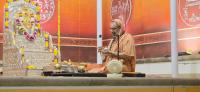 Shri Shiva Pujana by HH Swamiji; Picture Courtesy Shri Ashwin Cherkal
