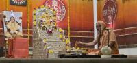 Shri Shiva Pujana by HH Swamiji; Picture Courtesy Shri Ashwin Cherkal