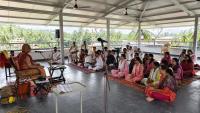 HH Swamiji inaugurates, addresses the Yuva Sammelan 2026; Picture Courtesy Shri Jaikishan Kandlur