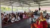 HH Swamiji inaugurates, addresses the Yuva Sammelan 2026; Picture Courtesy Shri Jaikishan Kandlur