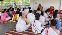 HH Swamiji inaugurates, addresses the Yuva Sammelan 2026; Picture Courtesy Shri Jaikishan Kandlur