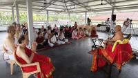 HH Swamiji inaugurates, addresses the Yuva Sammelan 2026; Picture Courtesy Shri Jaikishan Kandlur