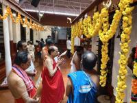 Shri Maharudra Homa concludes; Picture Courtesy Shri Jaikishan Kandlur