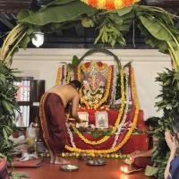 Mruttika Ganapathi Pujana. Picture Courtesy Shri Jaikishan Kandlur