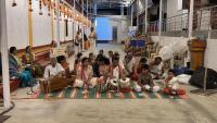 Shri Shiva Pujana by HH Swamiji. Picture Courtesy Shri Jaikishan Kandlur