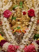 Shri Shiva Pujana by HH Swamiji. Picture Courtesy Shri Abhishek Pai