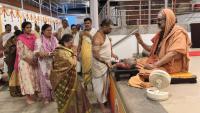 Teertha Vitarana. Picture Courtesy Shri Jaikishan Kandlur