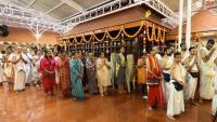 Shravan Puja at Shrimad Anandashram Paduka Sannidhih, SAT Vittal; Picture courtesy Shri Jaikishan Kandlur