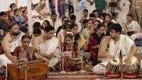 Shri Shiva Pujana by HH Swamiji; Picture courtesy Shri Jaikishan Kandlur