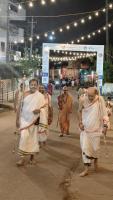 Aagamana of Shri Bhavanshankar and HH Swamiji; Picture Courtesy Shri Jaikishan Kandlur