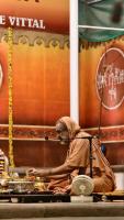 Shri Devi Pujana by HH Swamiji; Picture Courtesy Shri Jaikishan Kandlur